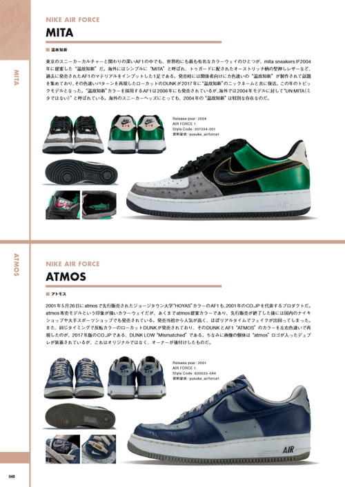 AIR FORCE 1 COLLECTION サンプル画像