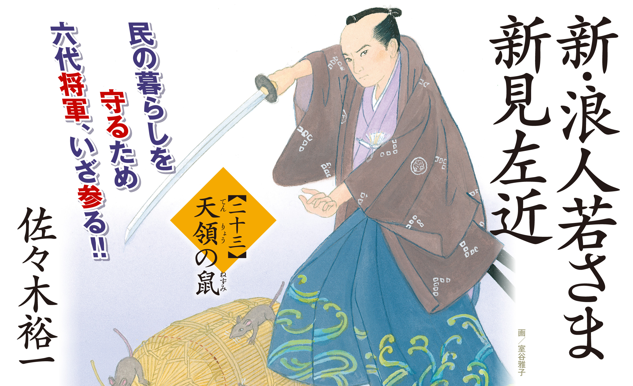 民の暮らしを守るため六代将軍、いざ参る!!